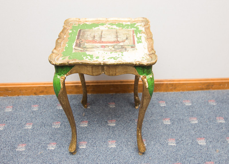 Nautical Theme Nesting Tables