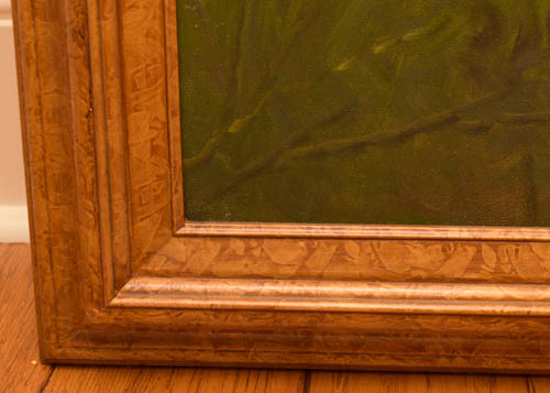 Signed Chapot Original Oil on Canvas of Parrots