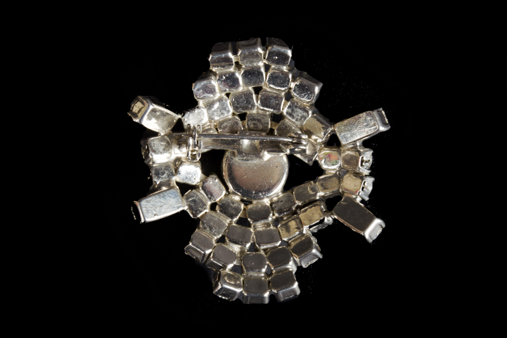 Group of Rhinestone Brooches