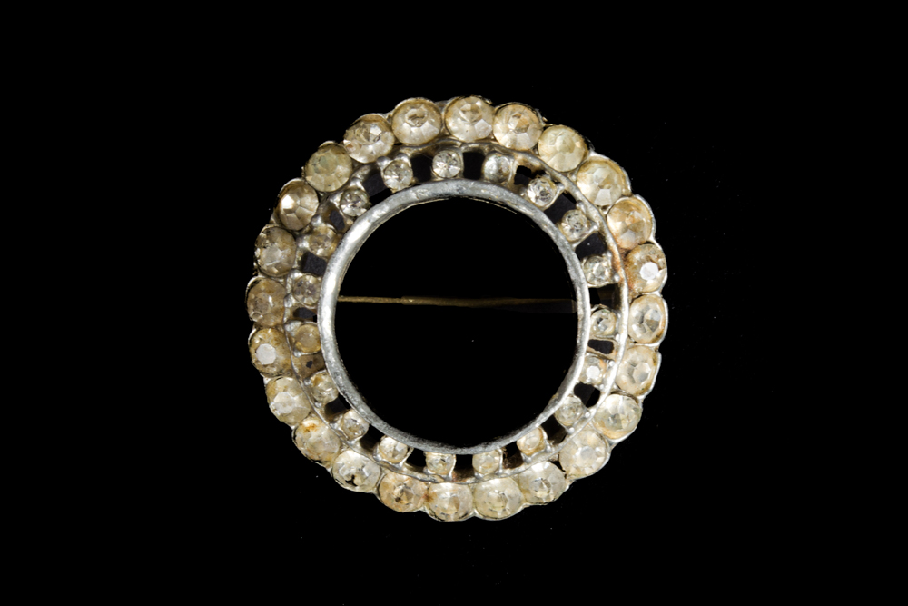 Group of Rhinestone Brooches