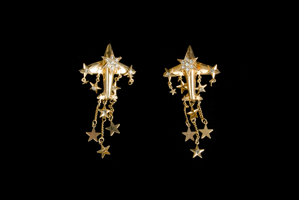 Kirks Folly Costume Jewelry Plane Post Earrings