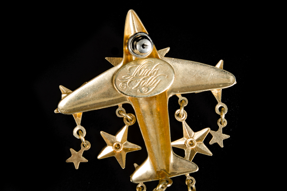 Kirks Folly Costume Jewelry Plane Post Earrings
