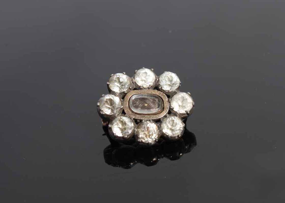 Pair of Georgian Paste Pins