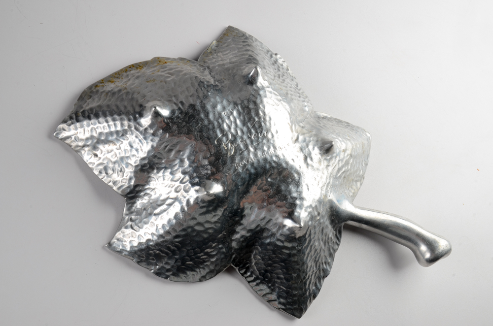 Aluminum Vase and Bruce Fox Trays