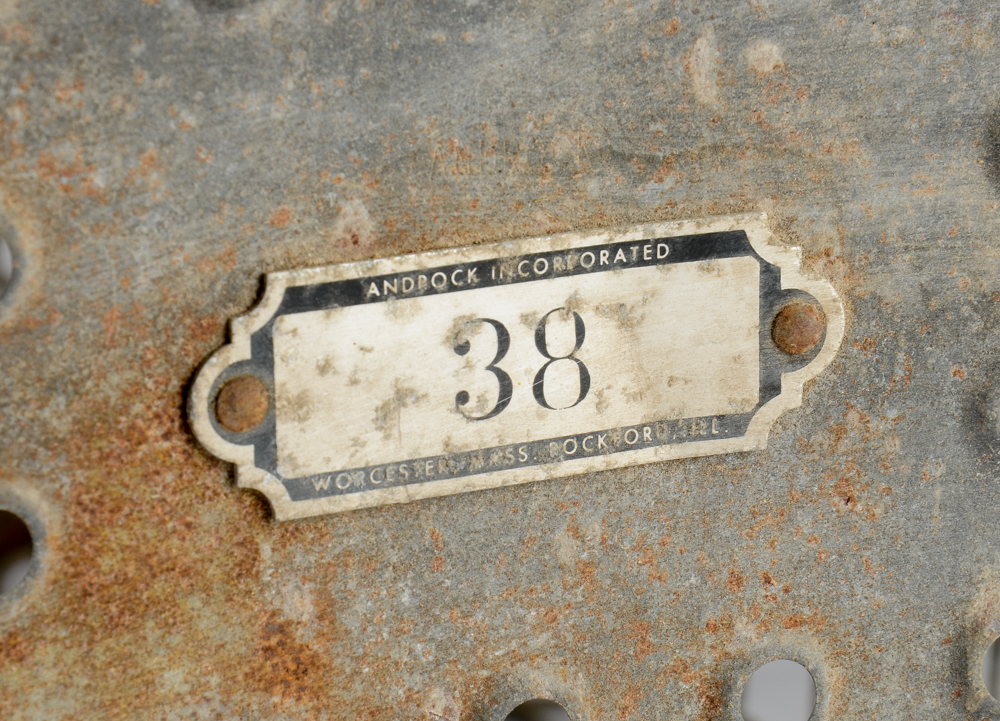 Vintage Wire Locker Basket