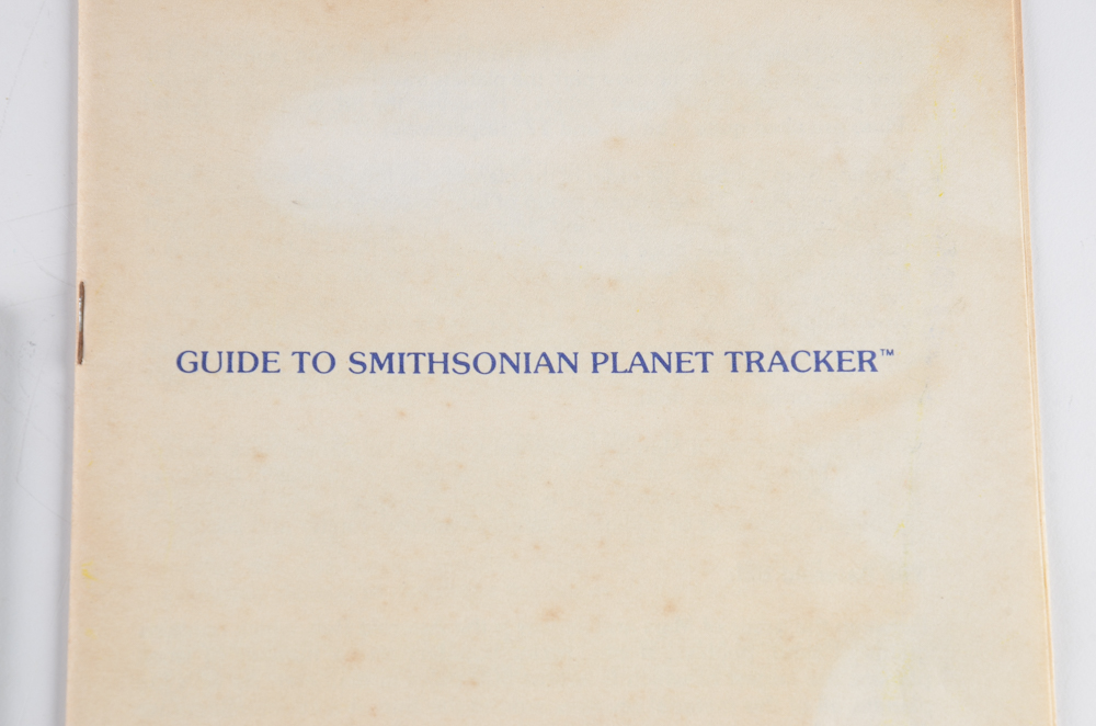 Vintage Smithsonian Plant Tracker