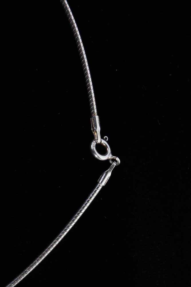 Sterling Silver Jeweled Butterfly and Lady Bug Pendant Necklace