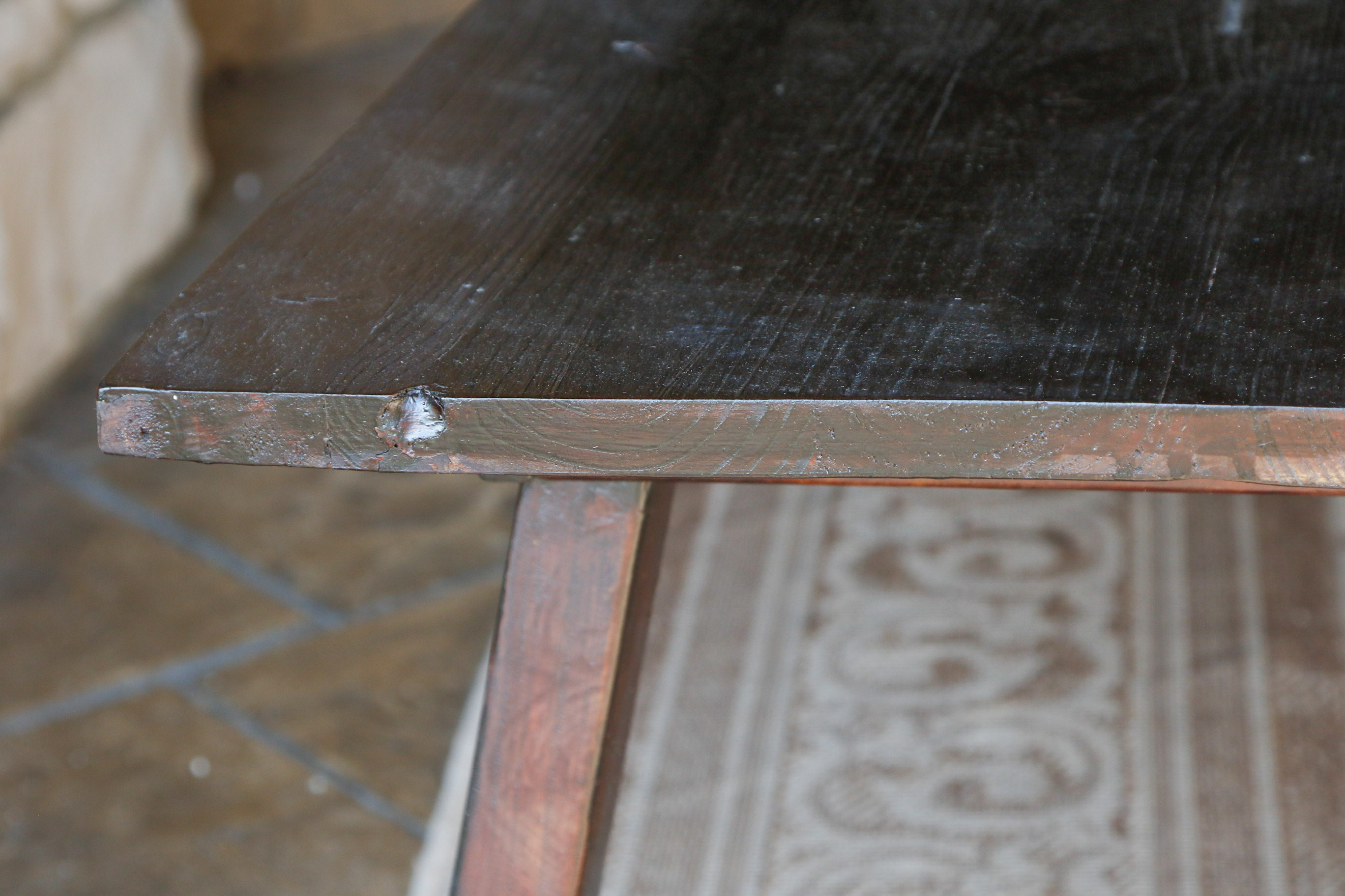 Indoor/Outdoor Hardwood Coffee Table