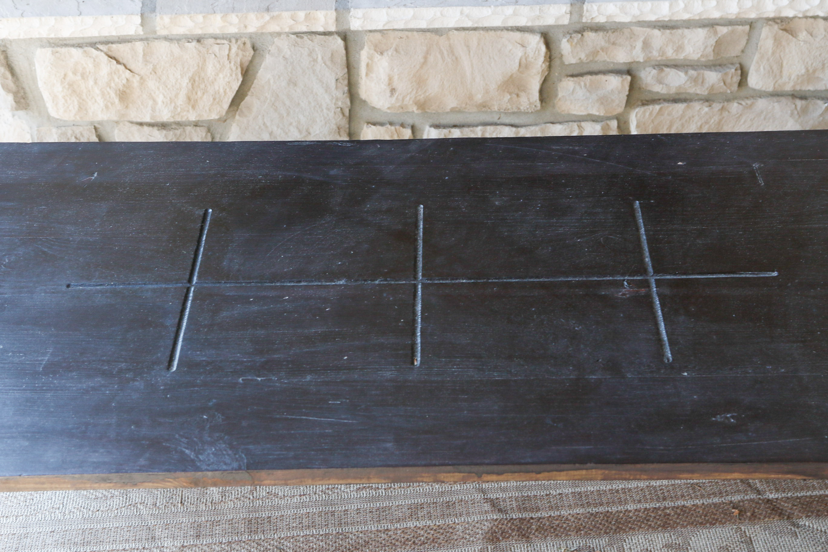 Indoor/Outdoor Hardwood Coffee Table