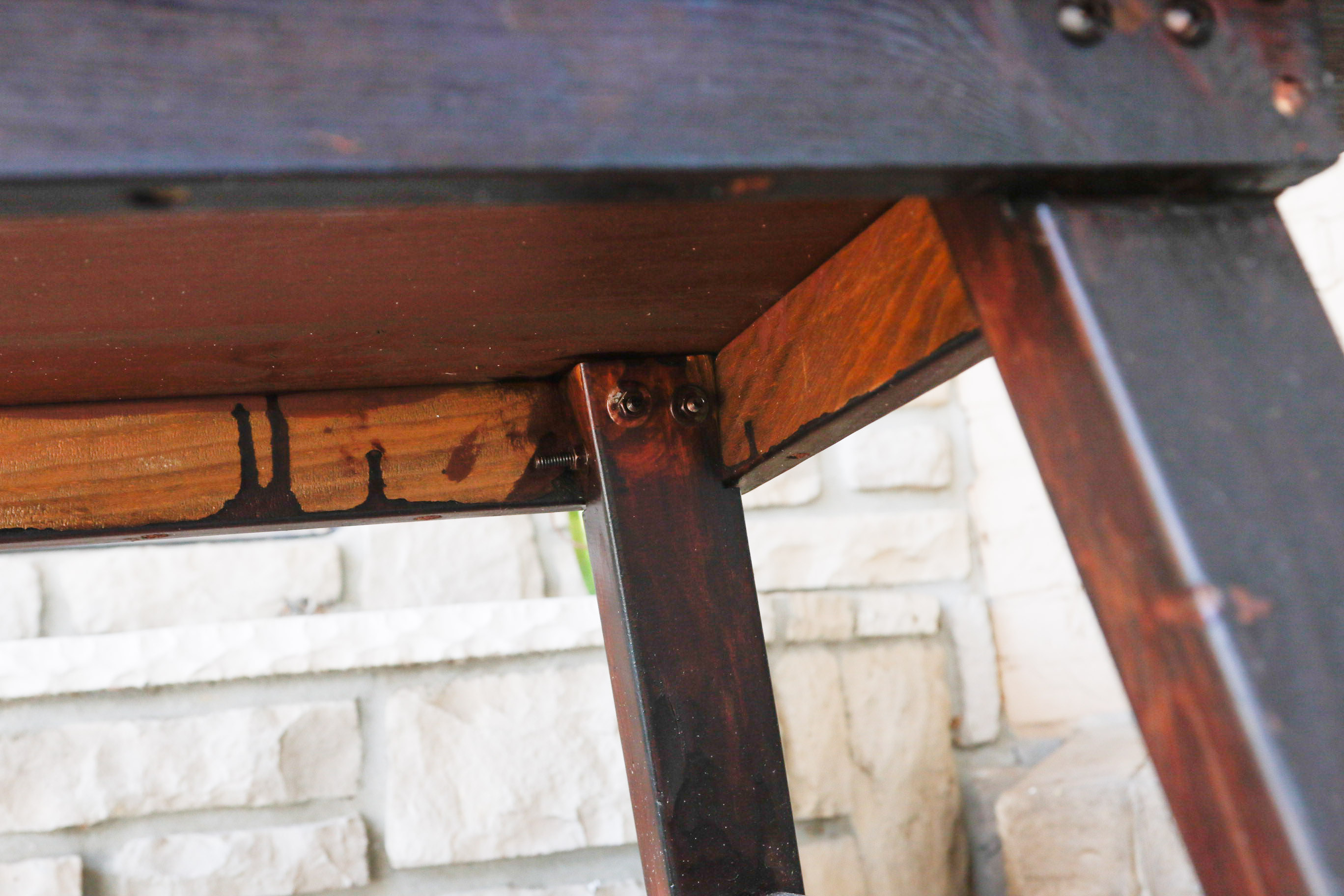 Indoor/Outdoor Hardwood Coffee Table