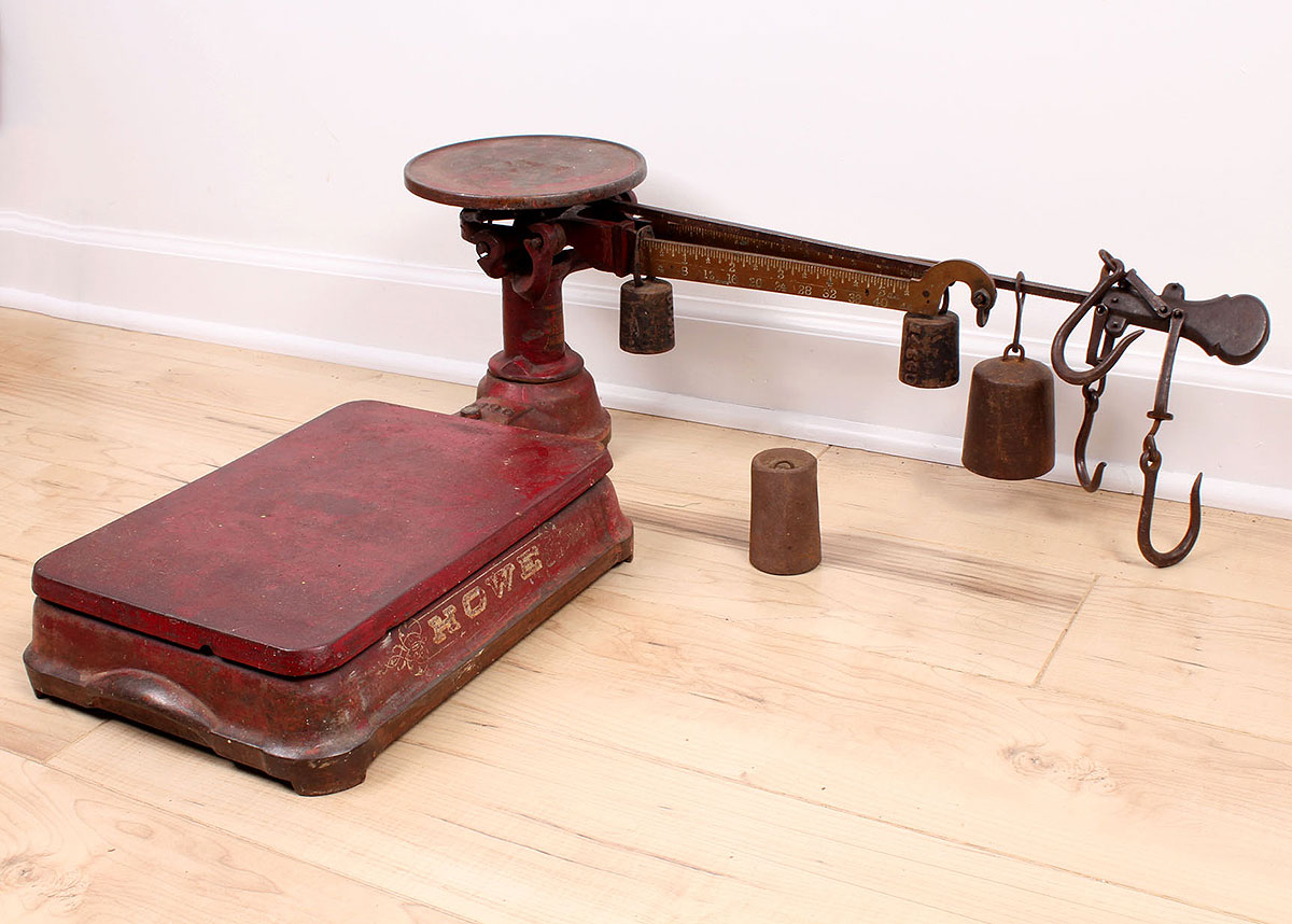 Antique Howe Scale