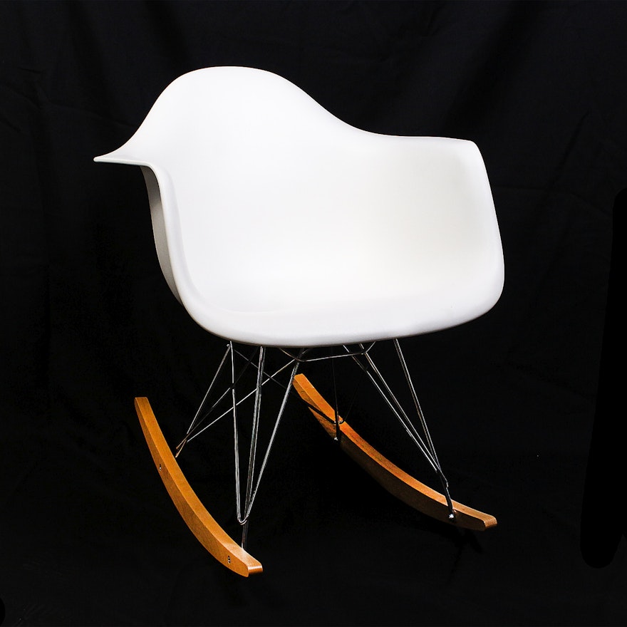 Eames Molded Plastic Rocker RAR