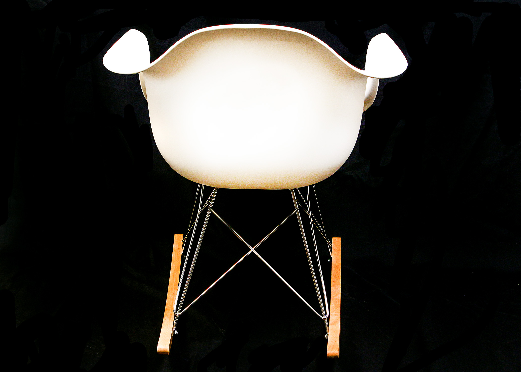Eames Molded Plastic Rocker RAR