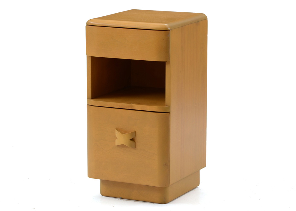 Heywood Wakefield Champagne Birch Wood Nightstand
