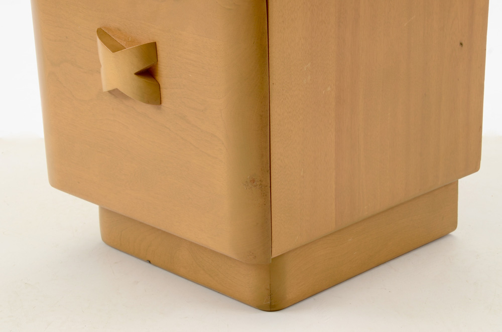 Heywood Wakefield Champagne Birch Wood Nightstand