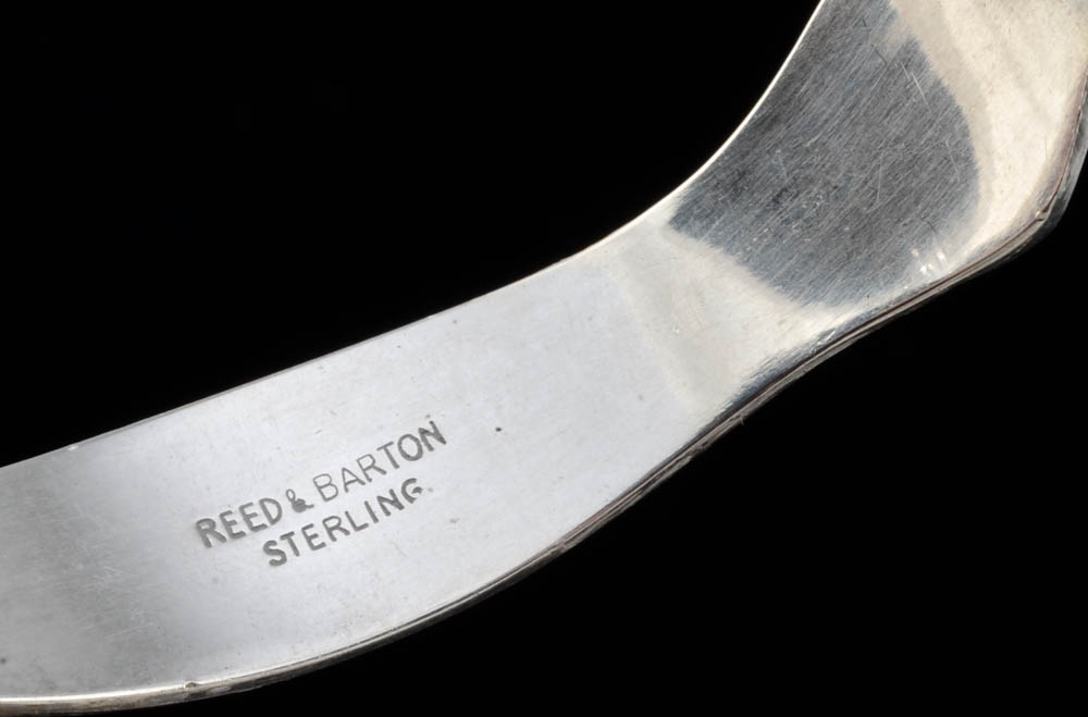 Sterling Cuff Bracelet, Onyx Pendant and Horse Shoe Link Bracelet