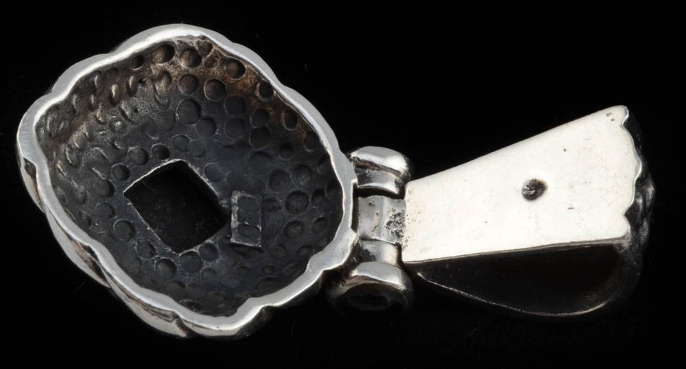 Sterling Cuff Bracelet, Onyx Pendant and Horse Shoe Link Bracelet