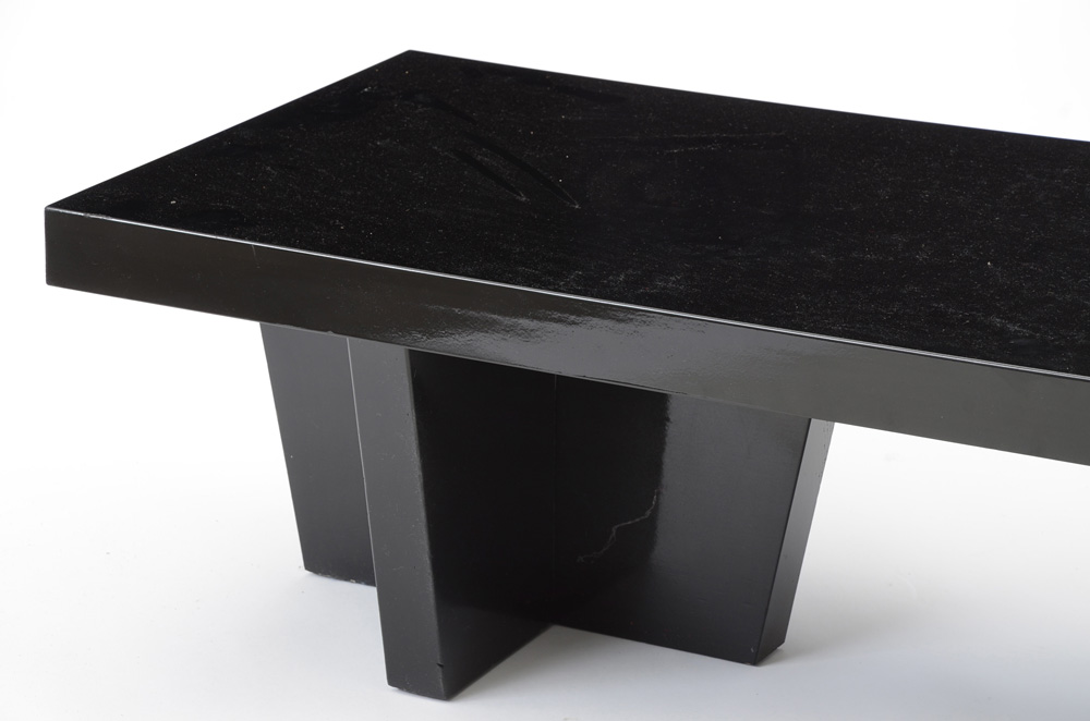 Richard Meier Style Modernist Coffee Table