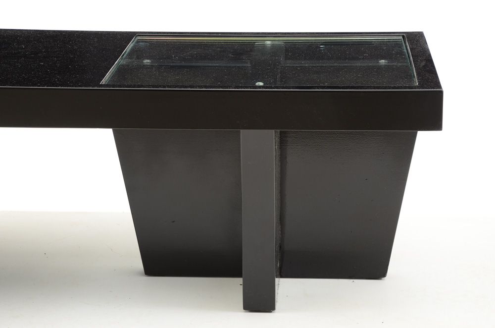 Richard Meier Style Modernist Coffee Table