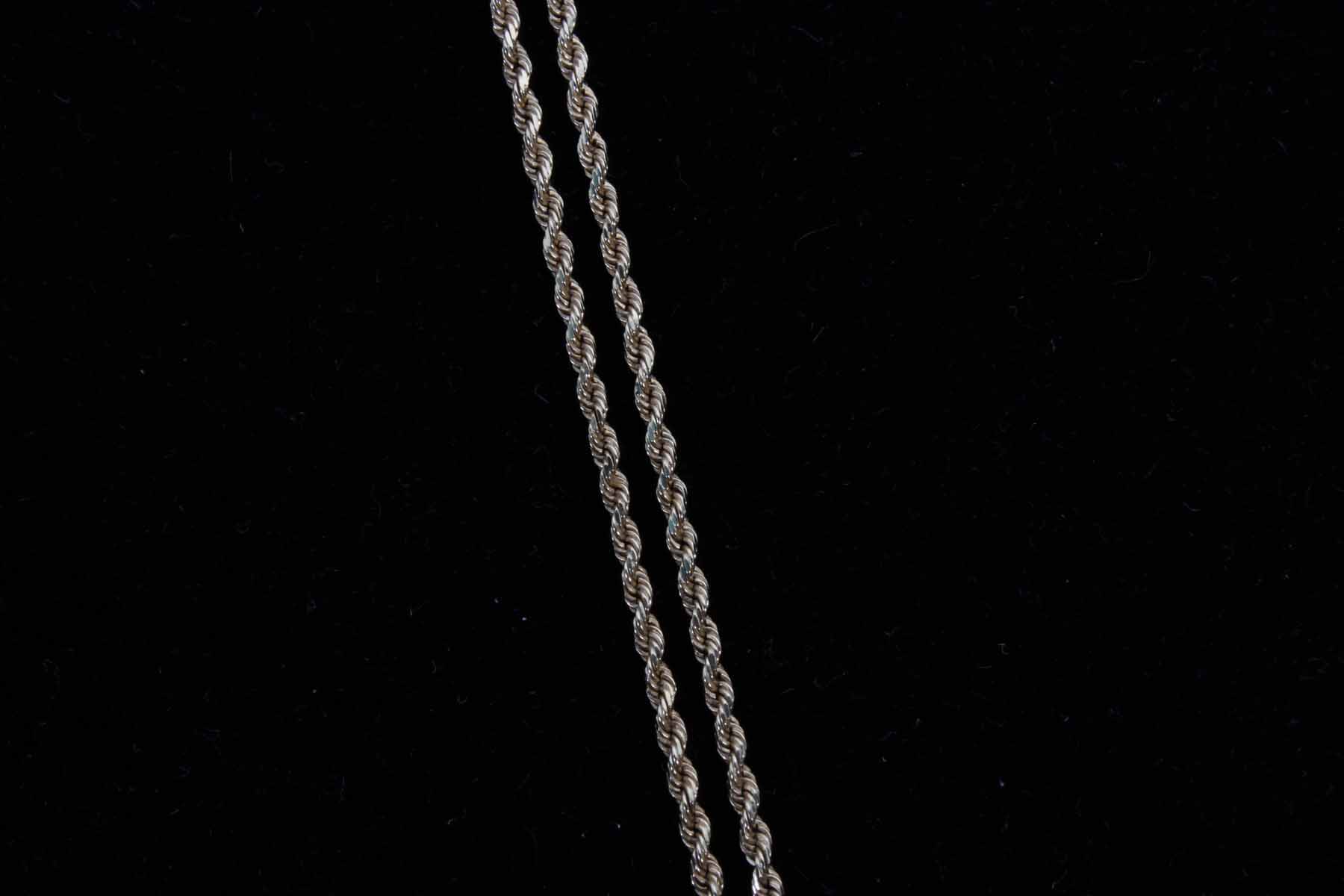 14K Yellow Gold Nugget Necklace