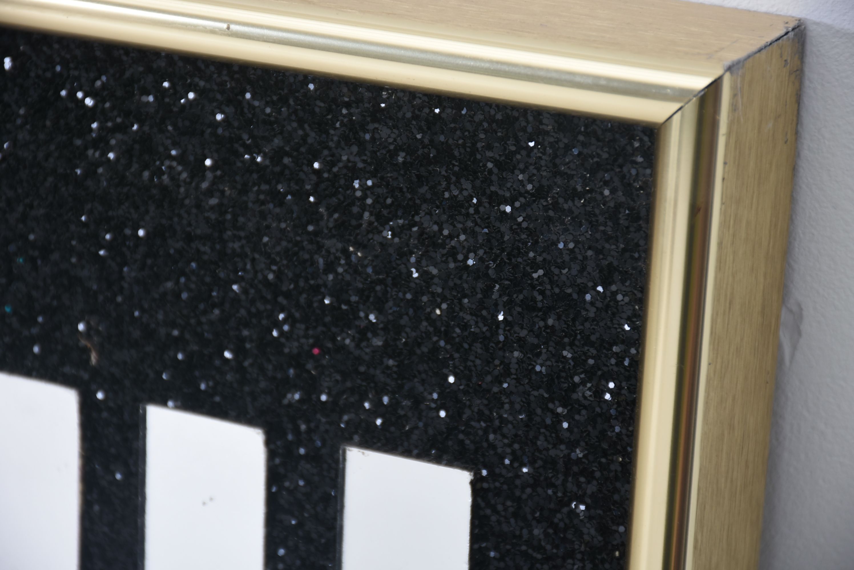 Herlinda Sanchez Laurel Art Deco Style Glass Serigraph