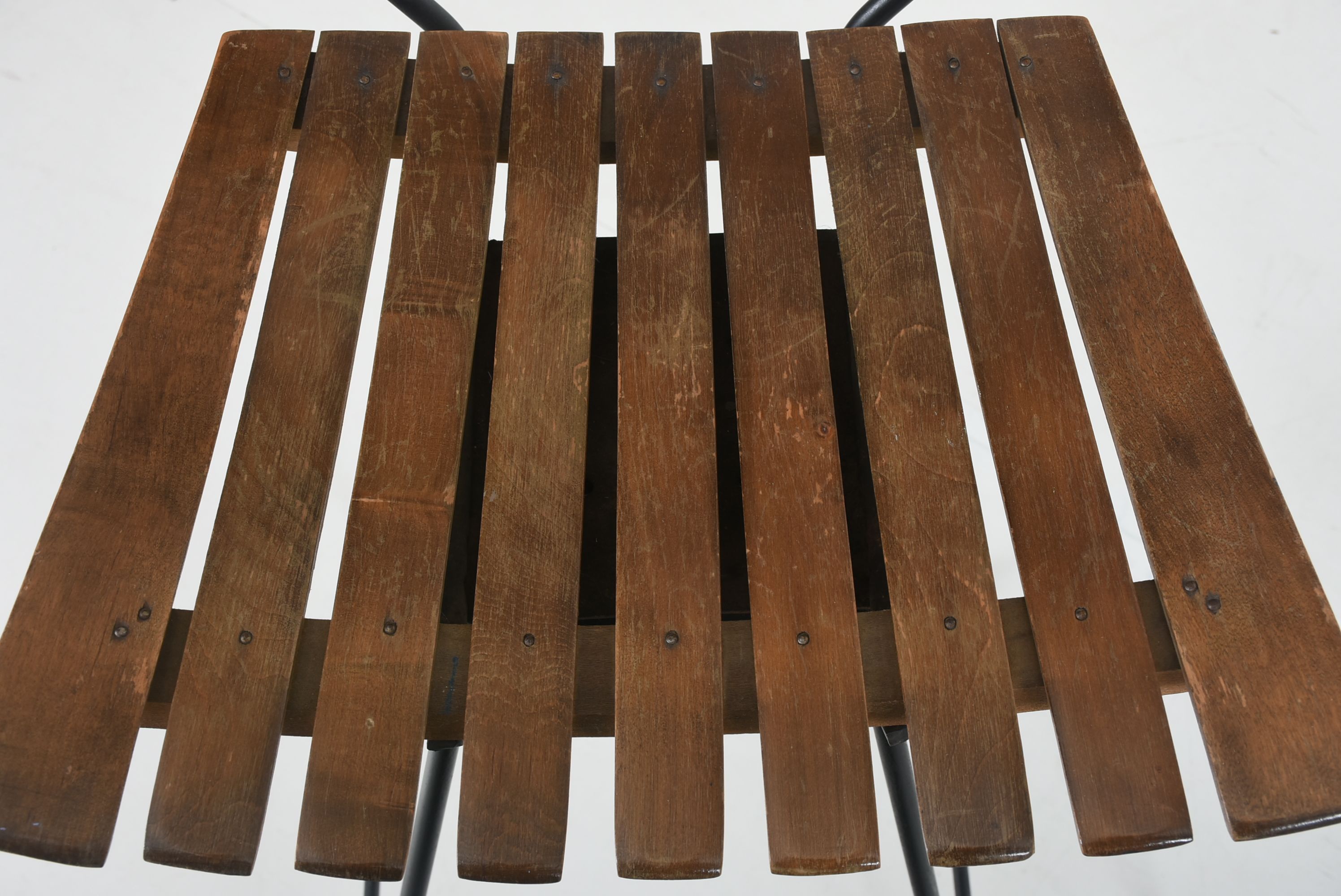 Three Arthur Umanoff Bar Stools