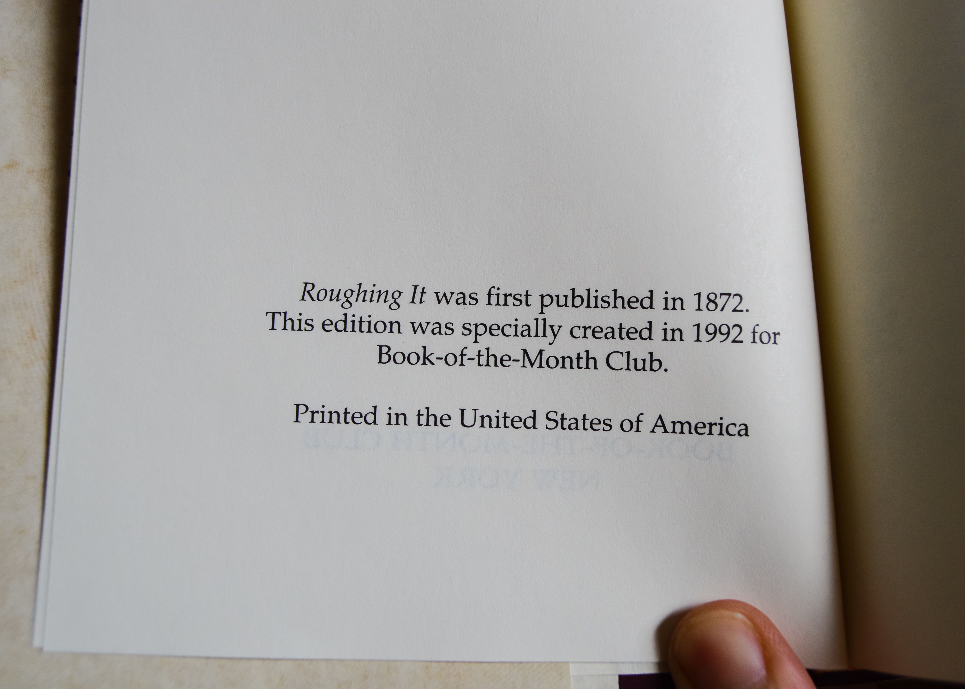 Mark Twain Book of the Month Collection