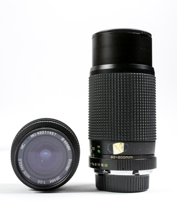 Minolta X-370 Camera With Accessories