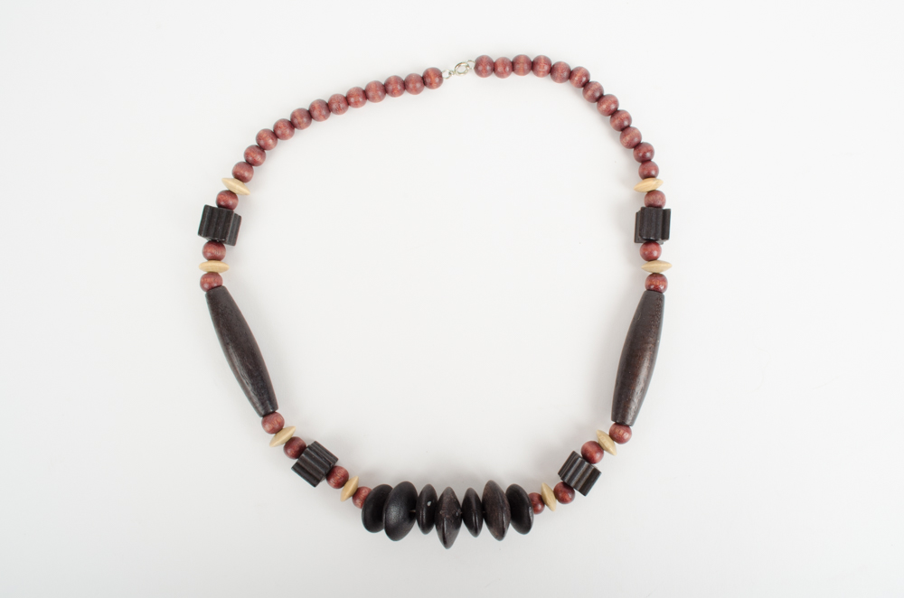 Group of Wood Necklaces