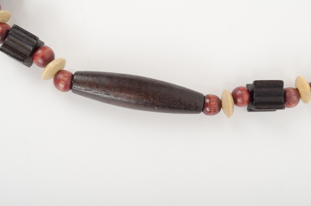 Group of Wood Necklaces