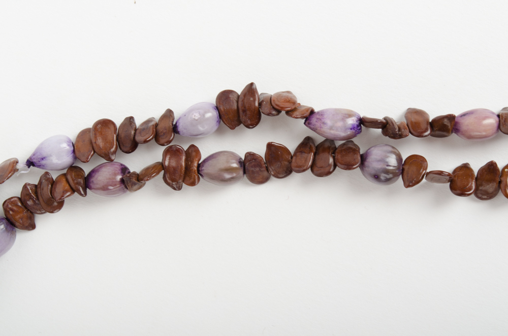 Group of Wood Necklaces