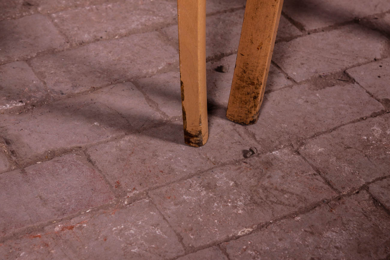 Four Black Hussl ST6 Beech Wood Dining Chairs