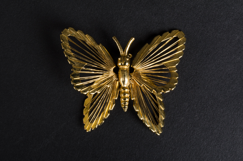 Collection of Costume Jewelry Brooches