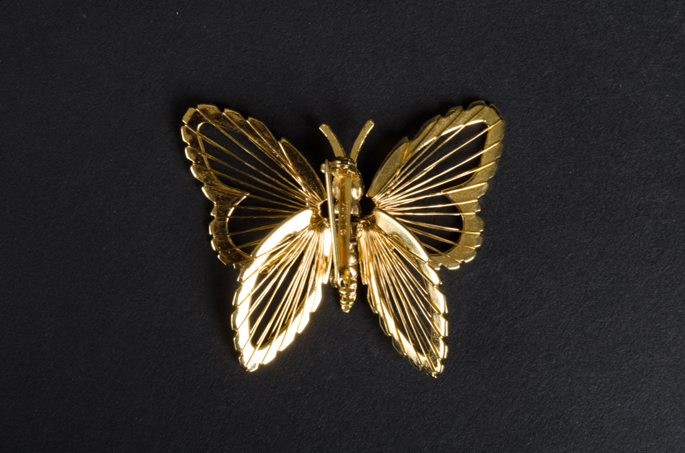 Collection of Costume Jewelry Brooches