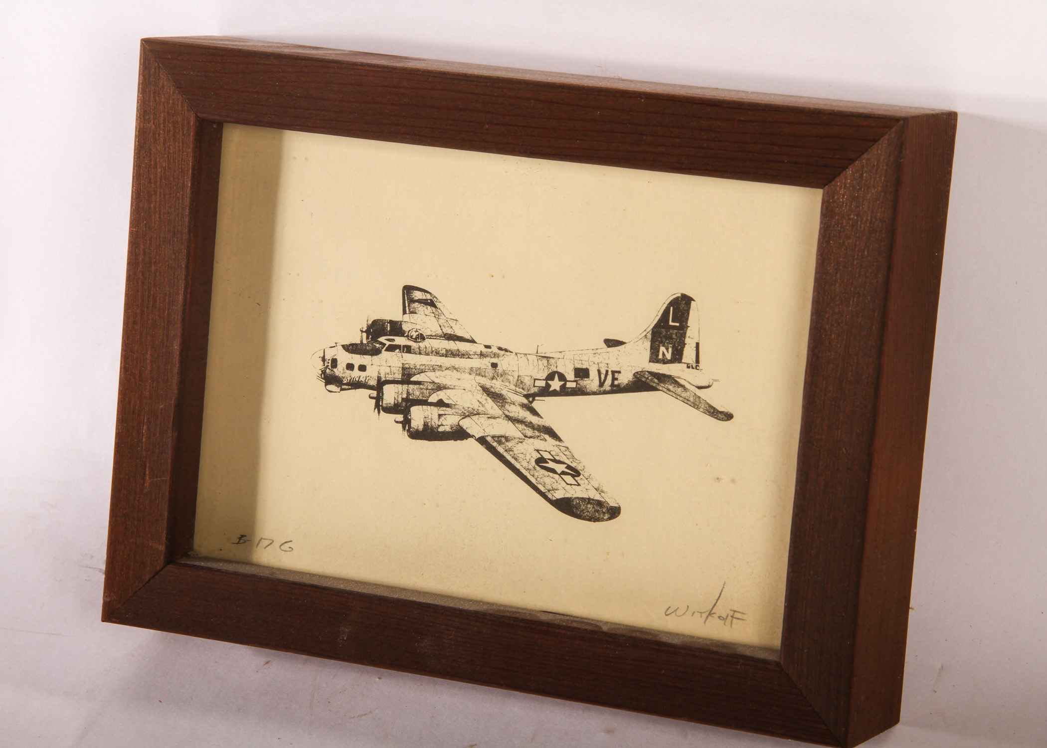 Pair of Aviation Sketches