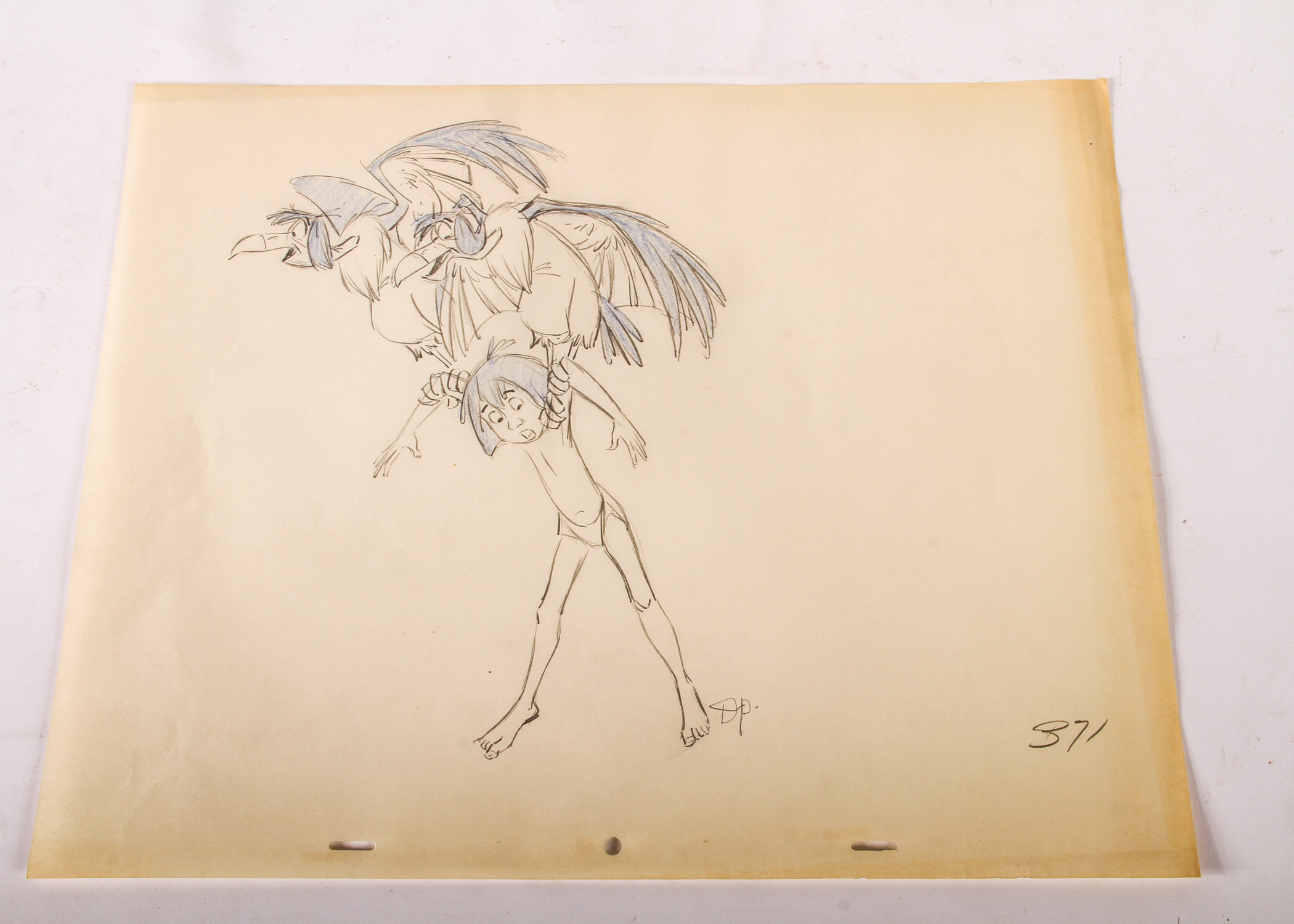 Original Jungle Book Sketches by Doris Plough