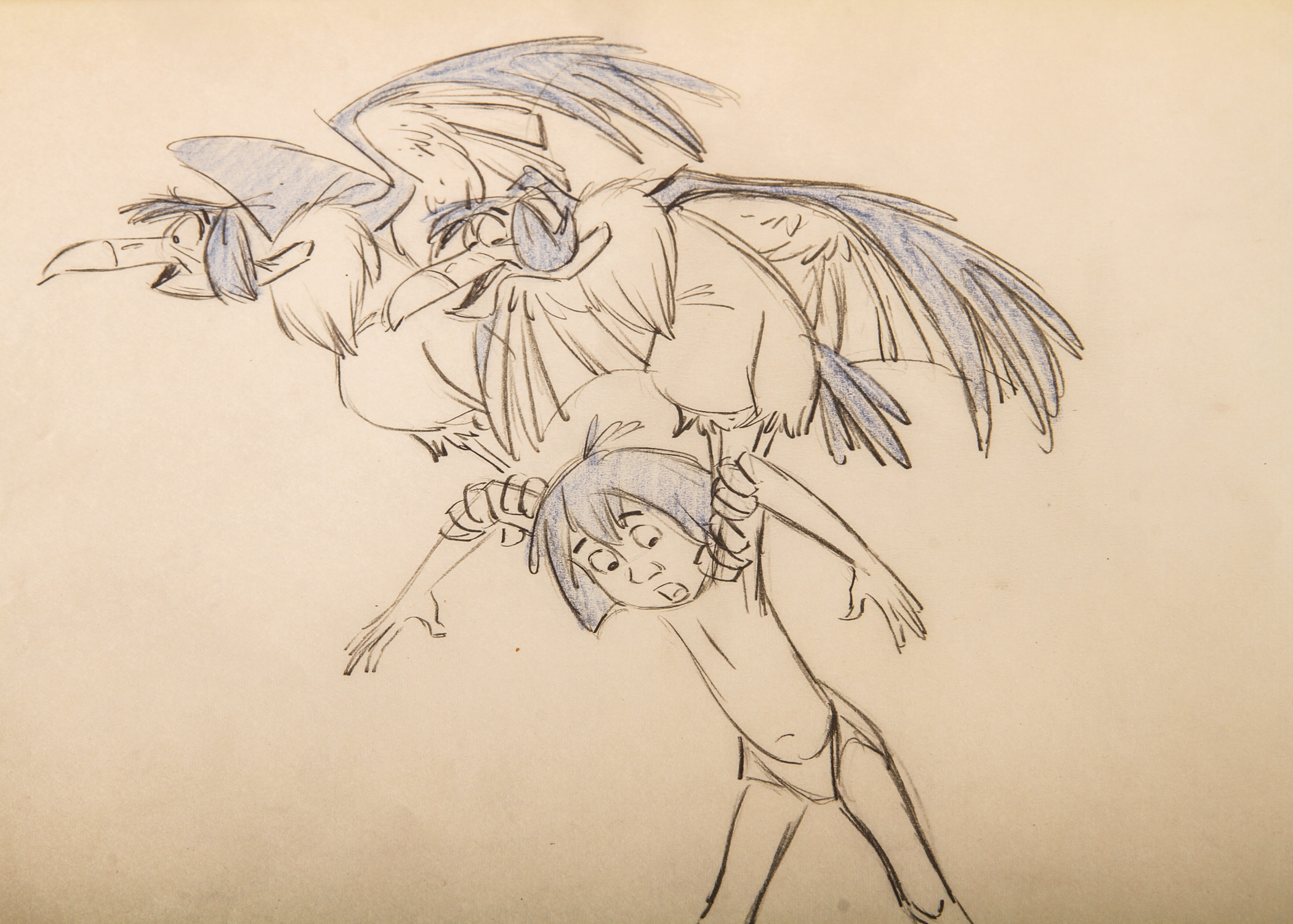 Original Jungle Book Sketches by Doris Plough