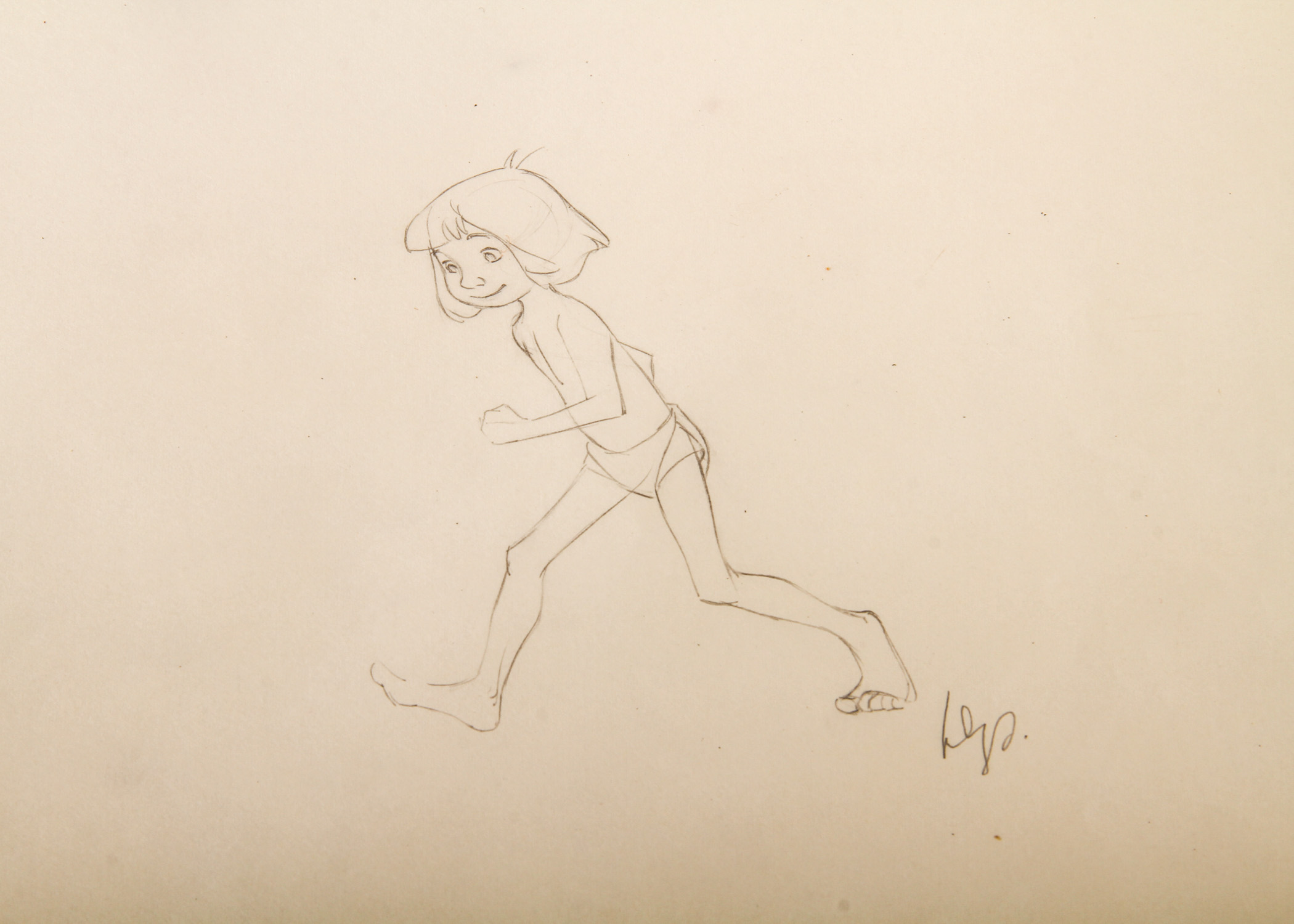 Original Jungle Book Sketches by Doris Plough