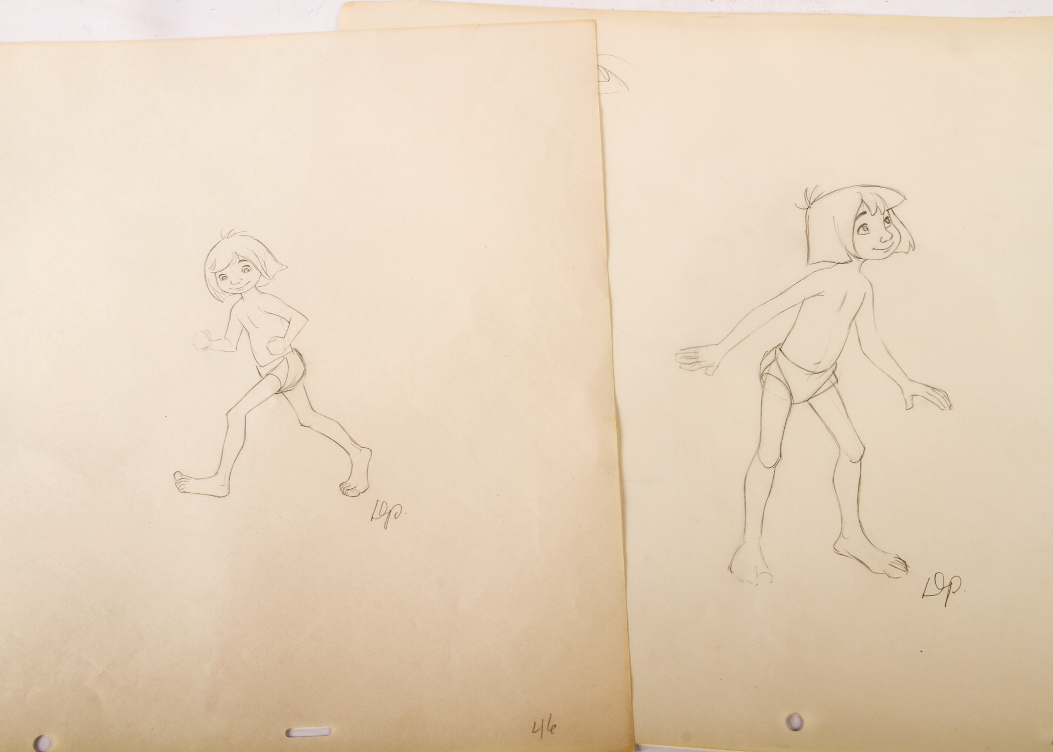 Original Jungle Book Sketches by Doris Plough