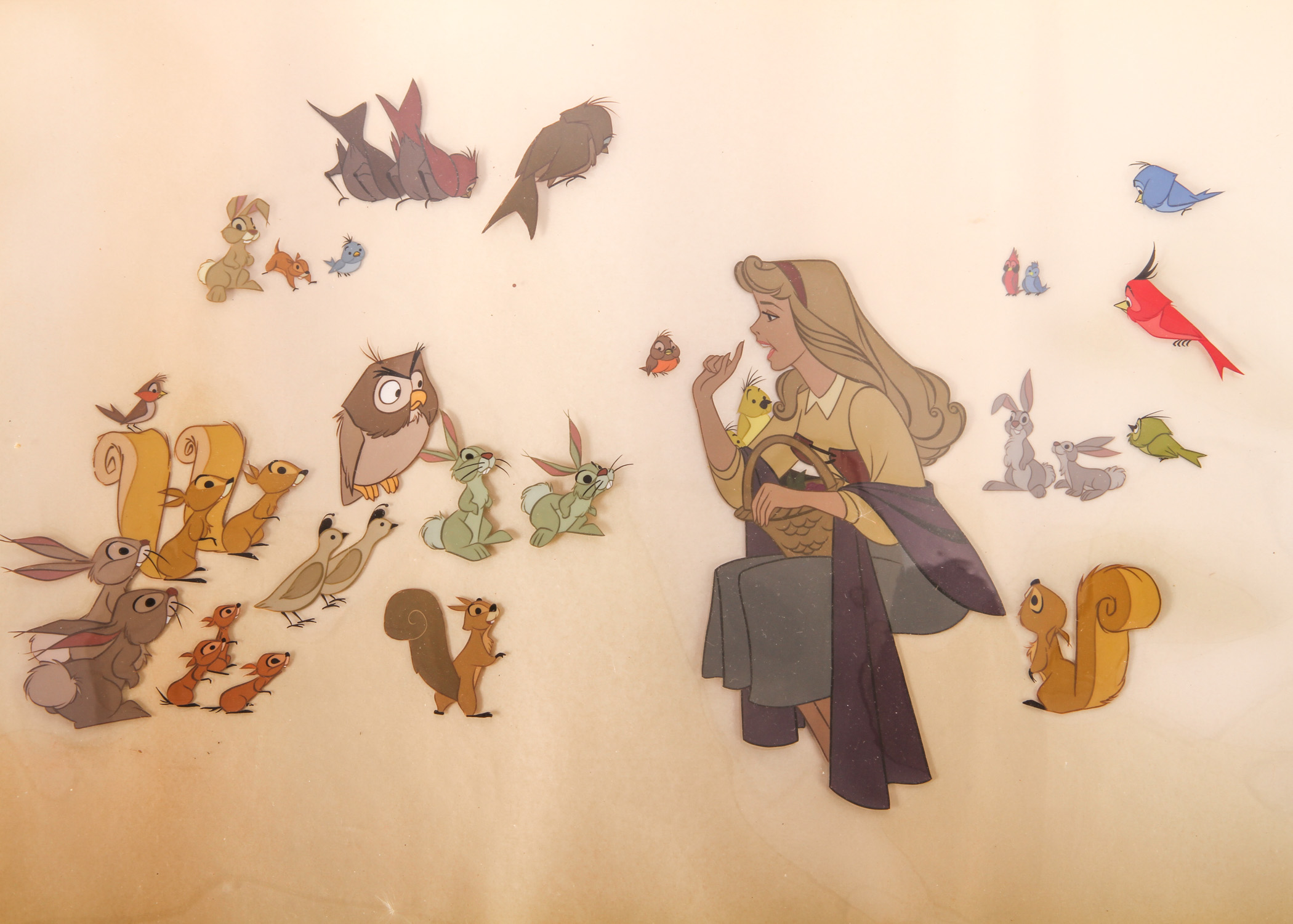 Walt Disney's Sleeping Beauty on Cellophane