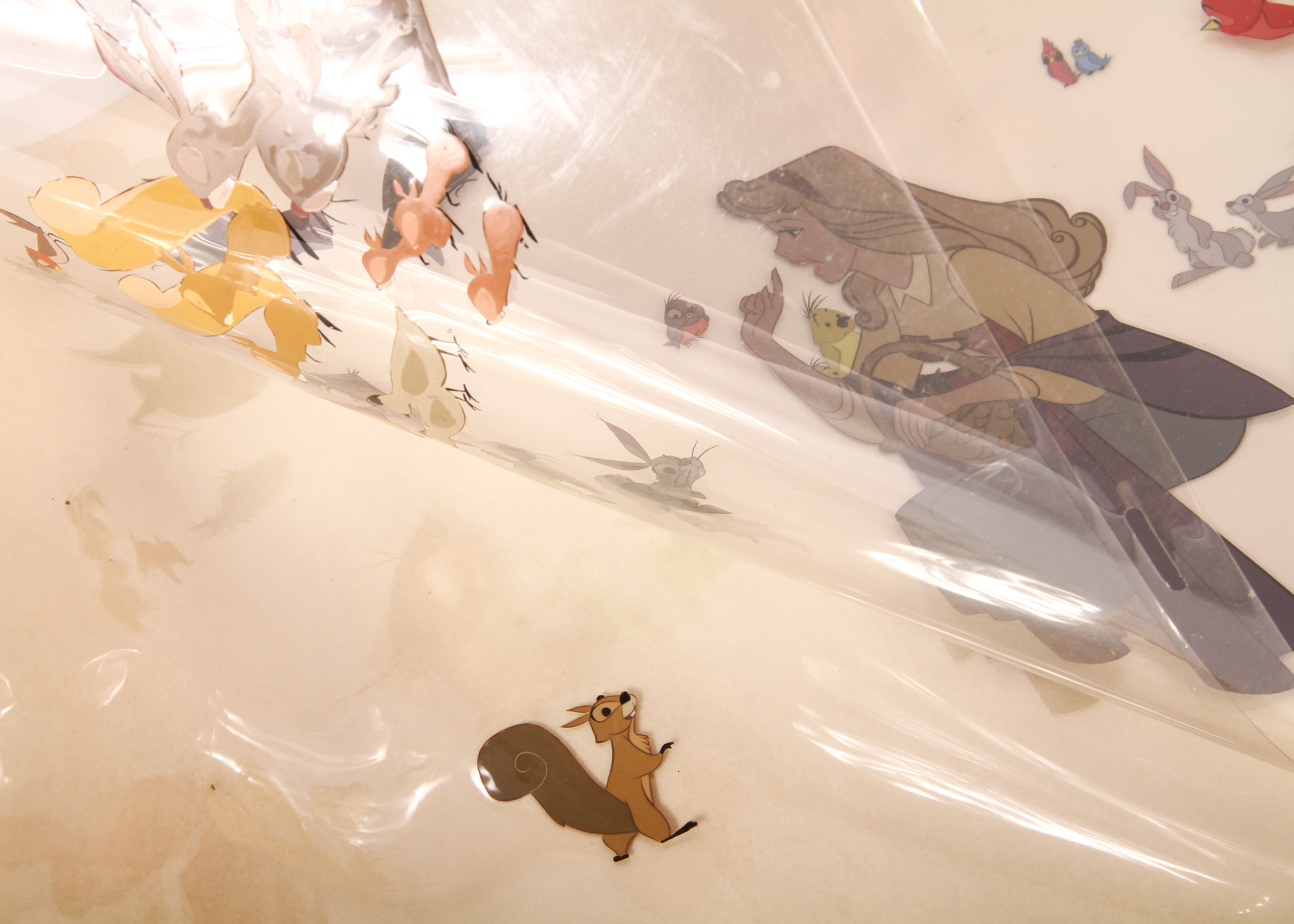 Walt Disney's Sleeping Beauty on Cellophane