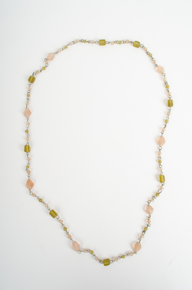 Collection of Glass Beaded Costume Jewelry Necklaces