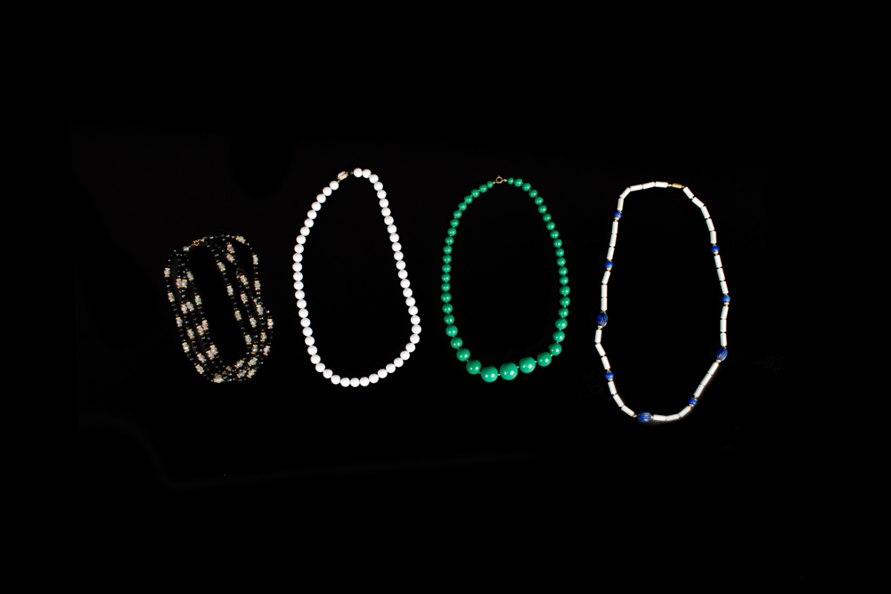 Collection of Acrylic Beaded Necklaces
