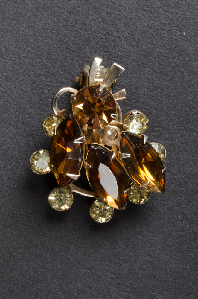 Collection of Costume Jewelry Clasp and Screw Back Earrings