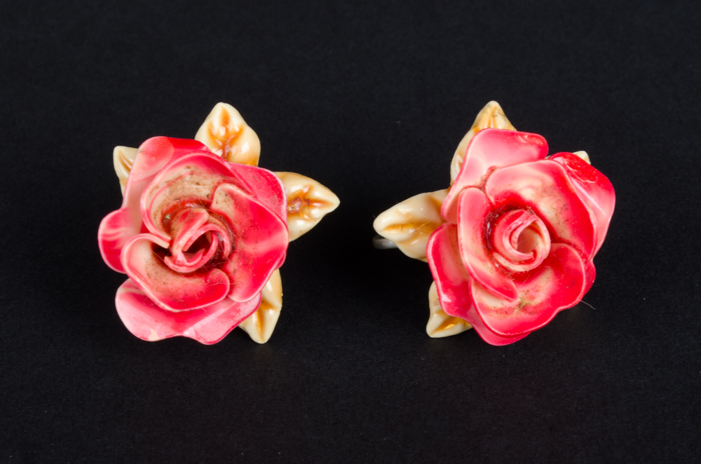 Group of Red Fashion Earrings