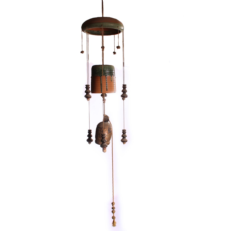 Handcrafted Ceramic Garden Chime