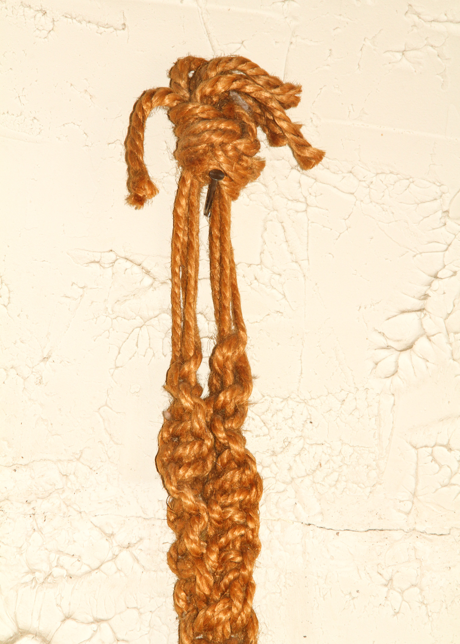 Wood and Rope Hanging Bell Chime