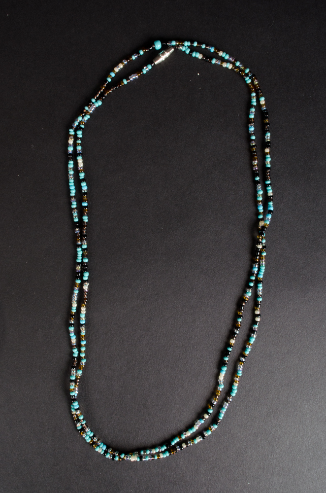 Group of Bugle Bead Necklaces