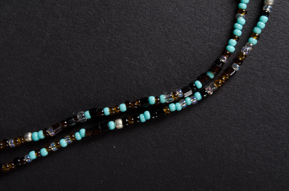 Group of Bugle Bead Necklaces