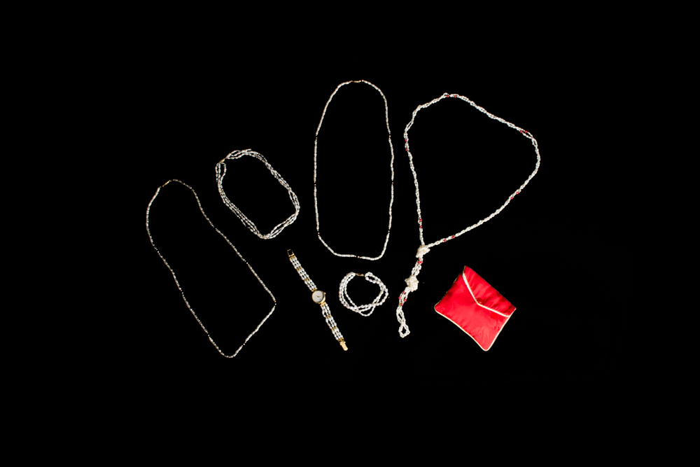 Group of Seed Pearl Necklaces, Bracelet and Watch